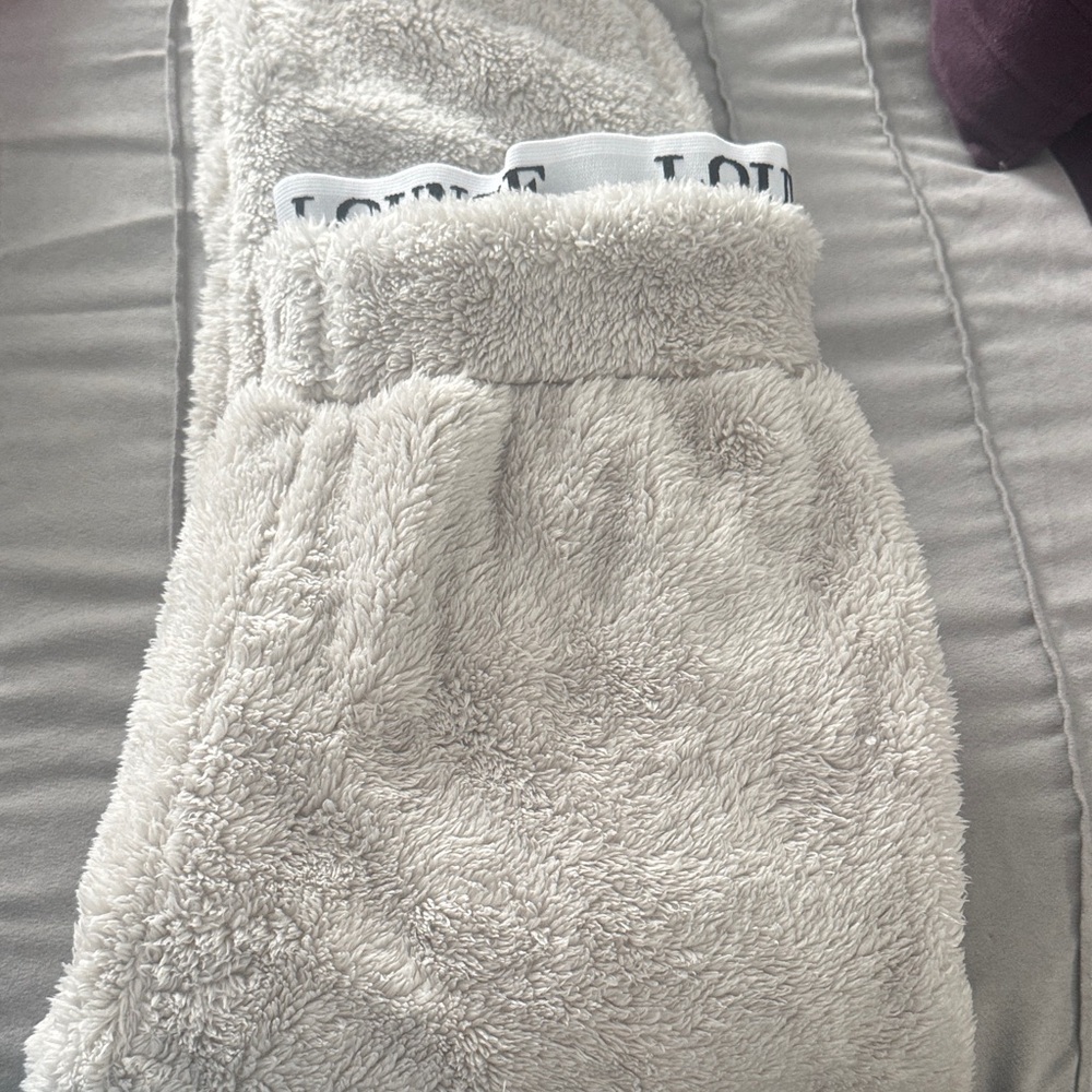 Cozy Gray Lounge Track Pants